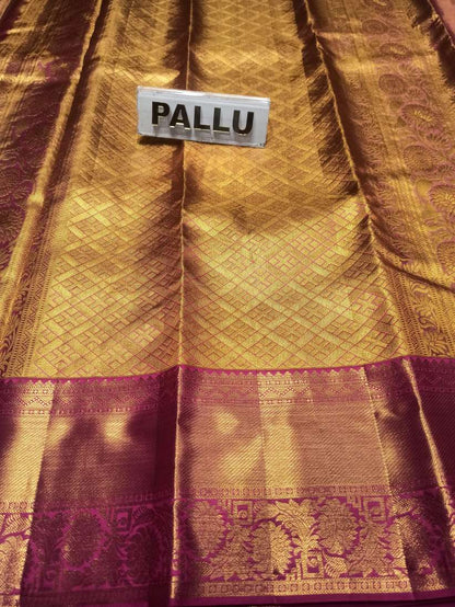 Pure Kanchipuram Silk Saree.