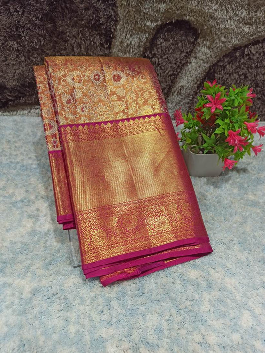Pure Kanchipuram Silk Saree.