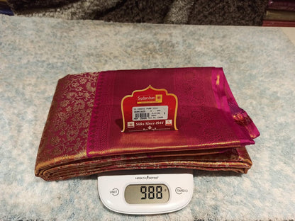 Pure Kanchipuram Silk Saree.