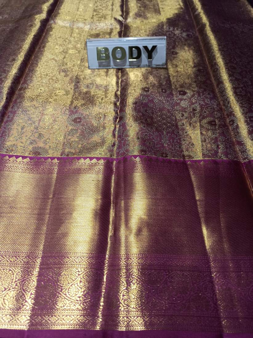 Pure Kanchipuram Silk Saree.