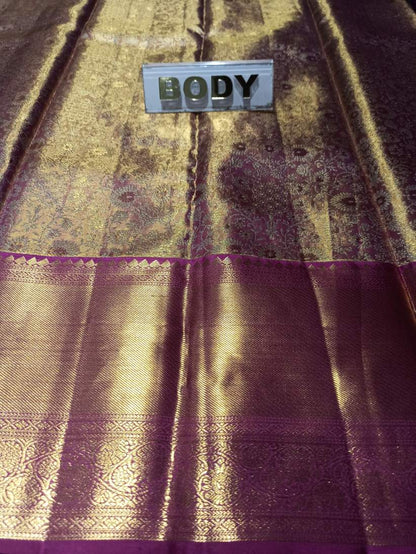 Pure Kanchipuram Silk Saree.