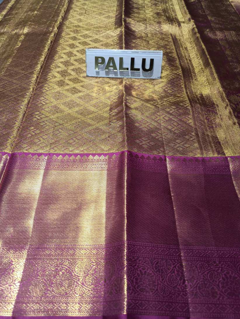 Pure Kanchipuram Silk Saree.