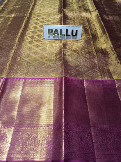 Pure Kanchipuram Silk Saree.