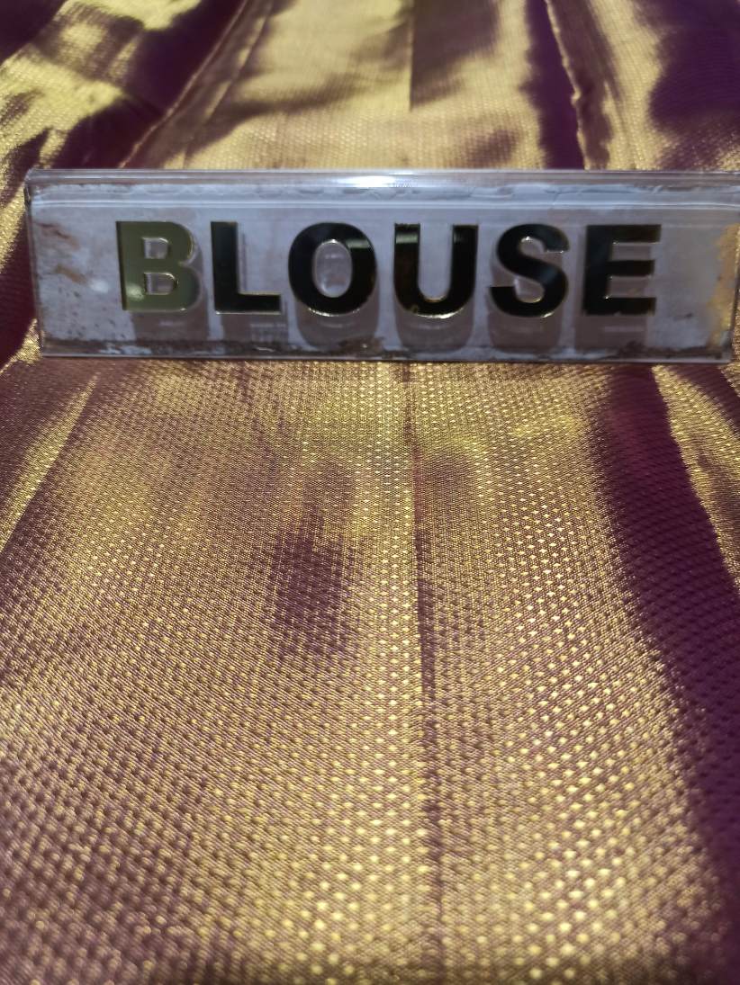 Pure Kanchipuram Silk Saree.