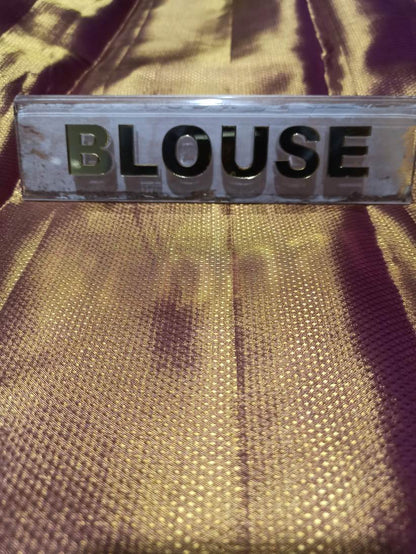 Pure Kanchipuram Silk Saree.