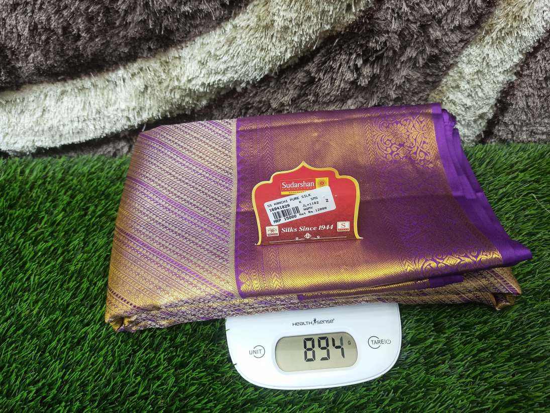 Pure Kanchipuram Silk Saree.