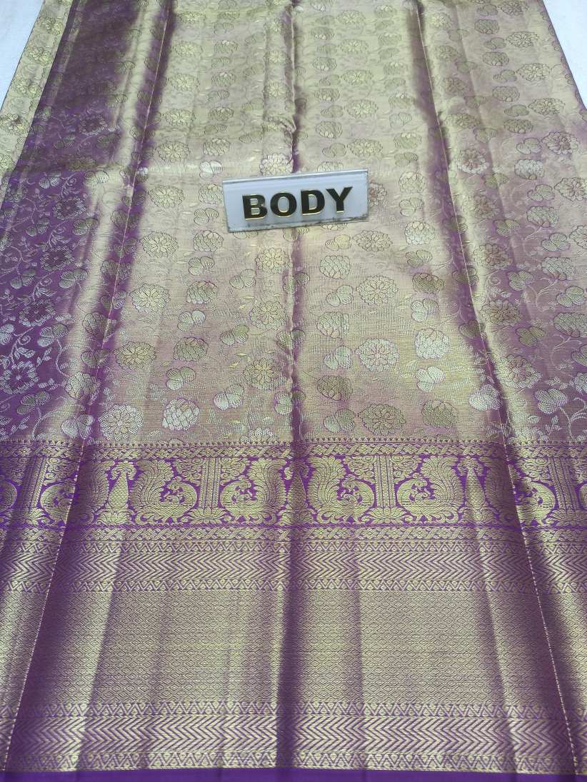 Pure Kanchipuram Silk Saree.