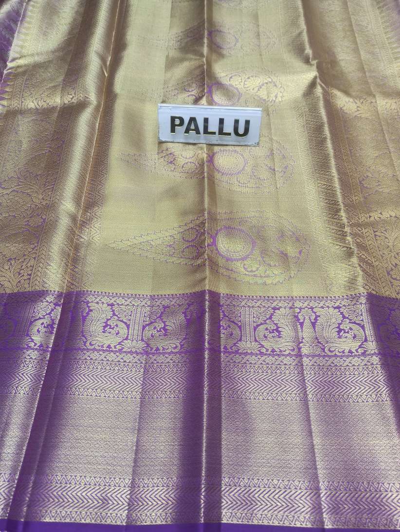 Pure Kanchipuram Silk Saree.
