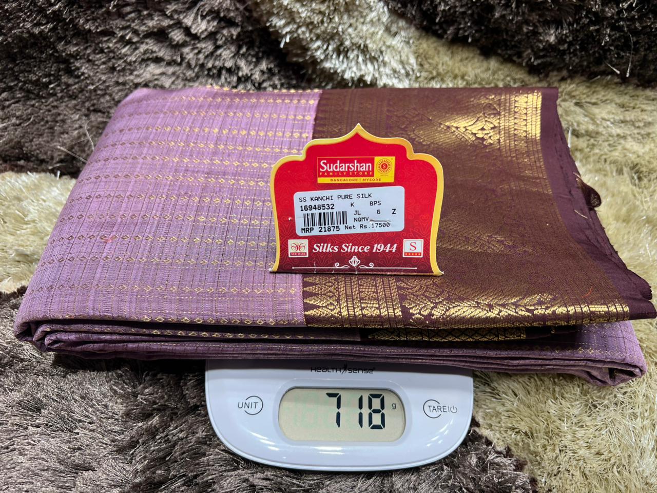 Pure Kanchipuram Silk Saree
