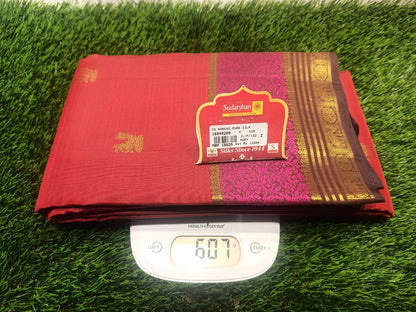 Pure Kanchipuram Silk Saree.