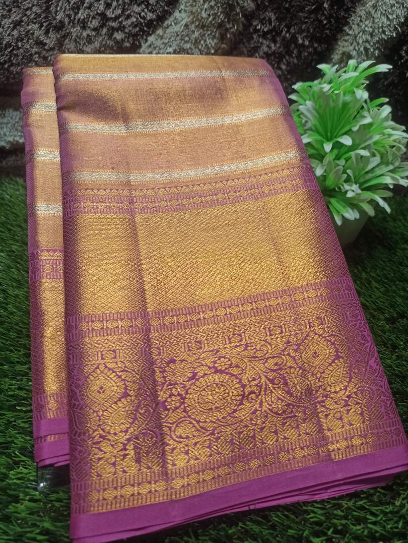Pure Kanchipuram Silk Saree.