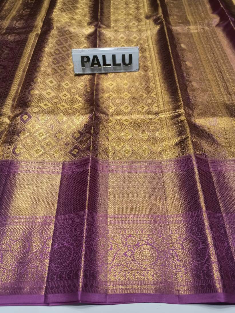 Pure Kanchipuram Silk Saree.