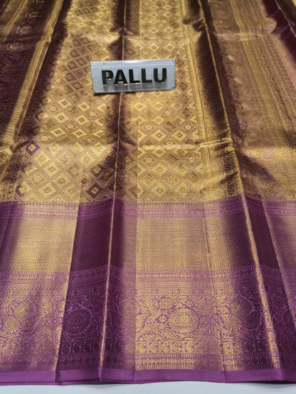 Pure Kanchipuram Silk Saree.
