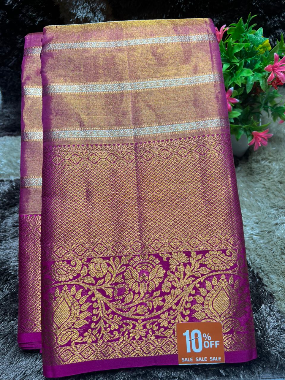 Pure Kanchipuram Silk Saree
