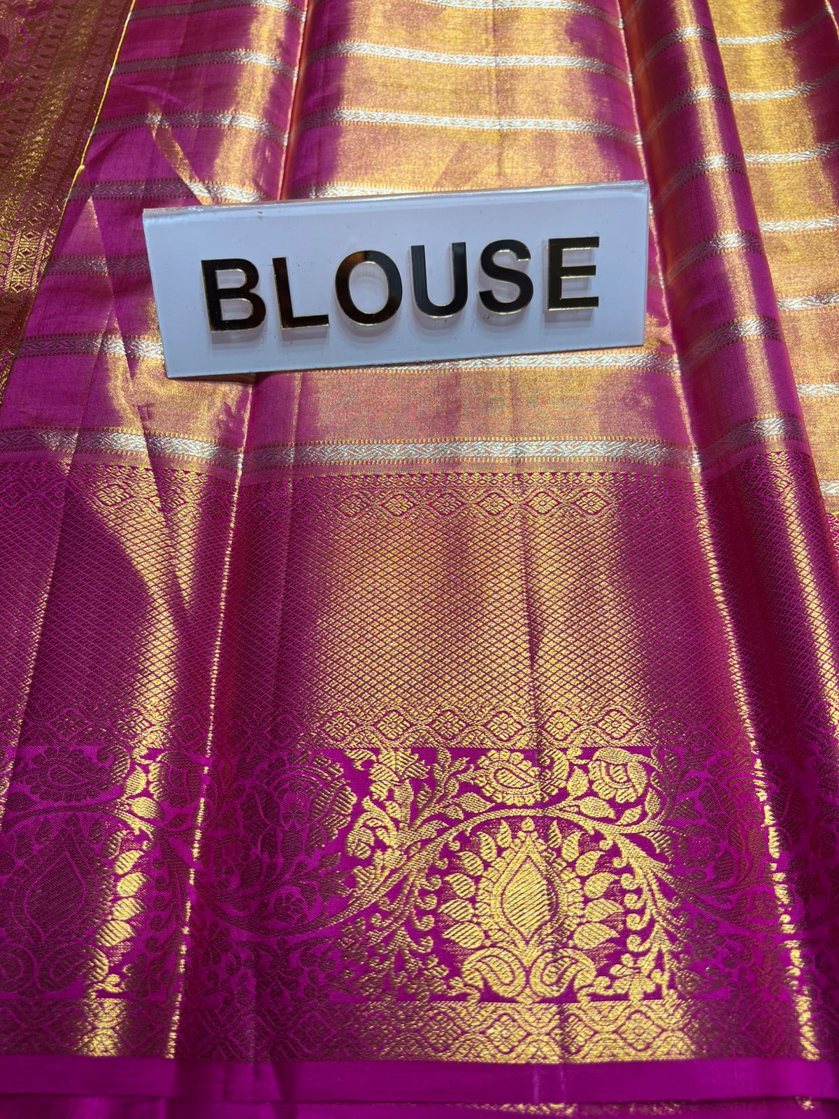 Pure Kanchipuram Silk Saree