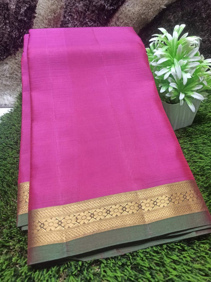 Pure Kanchipuram Silk Saree.