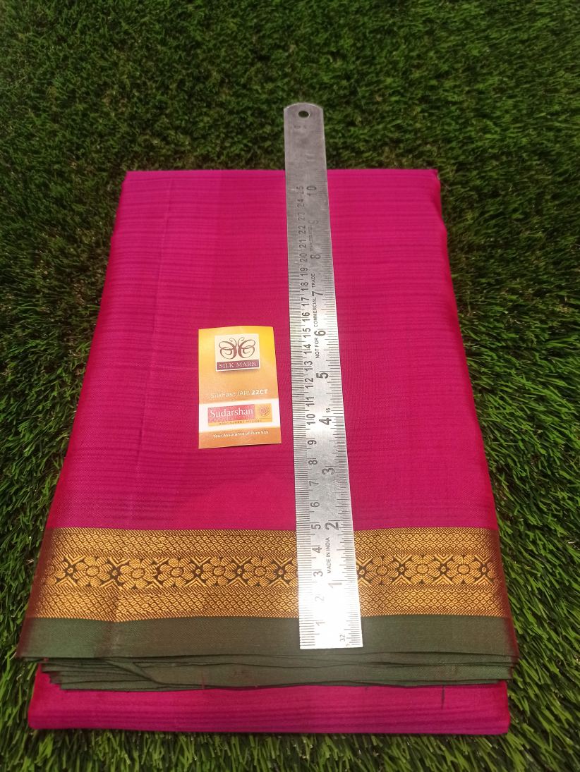 Pure Kanchipuram Silk Saree.