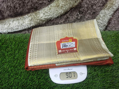 Pure Kanchipuram Silk Saree.