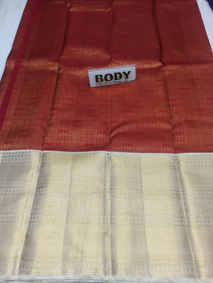 Pure Kanchipuram Silk Saree.