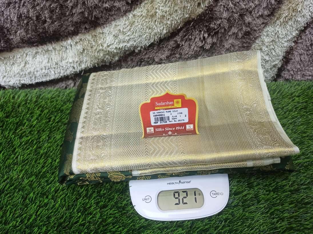 Pure Kanchipuram Silk Saree.