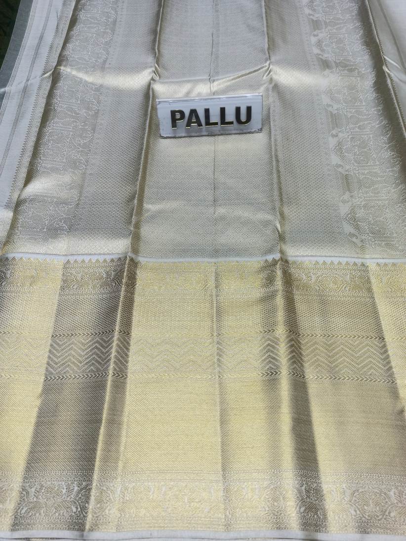 Pure Kanchipuram Silk Saree.