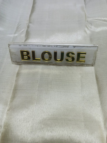 Pure Kanchipuram Silk Saree.