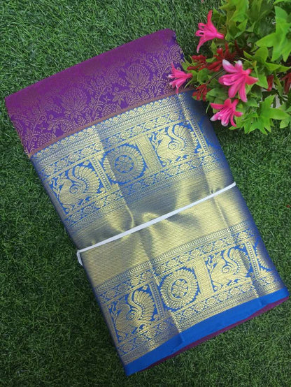 Pure Kanchipuram Silk Saree.