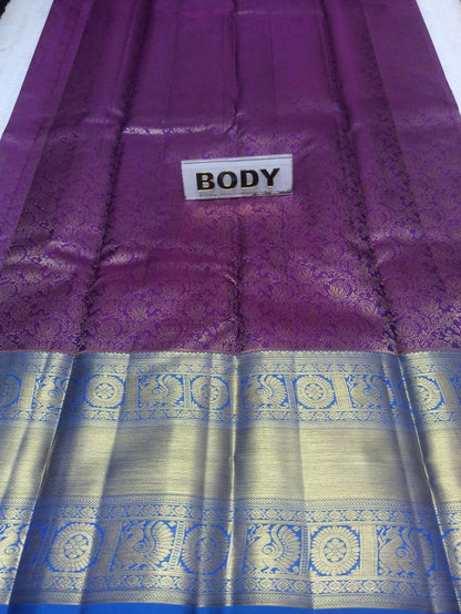 Pure Kanchipuram Silk Saree.