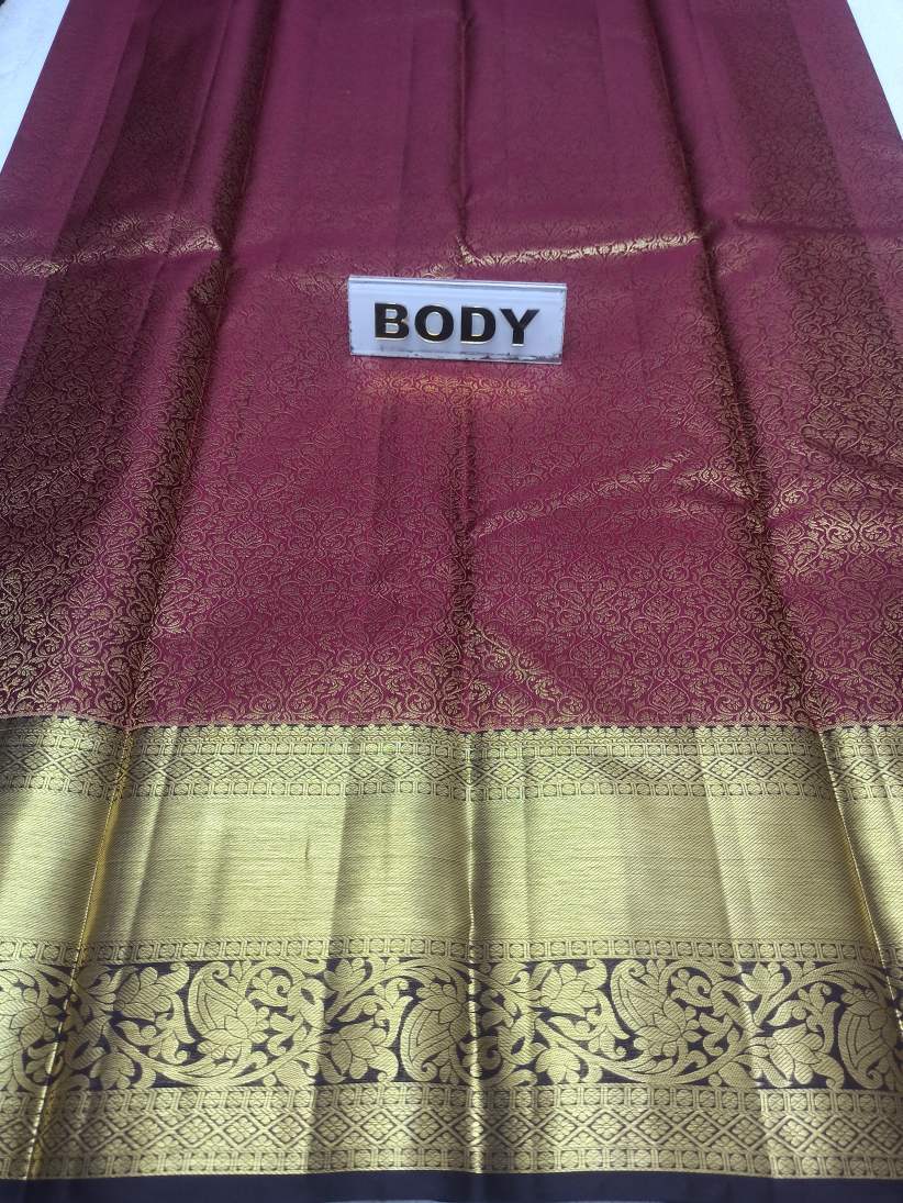 Pure Kanchipuram Silk Saree.