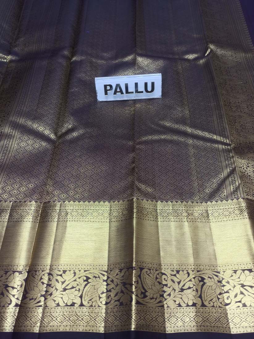 Pure Kanchipuram Silk Saree.