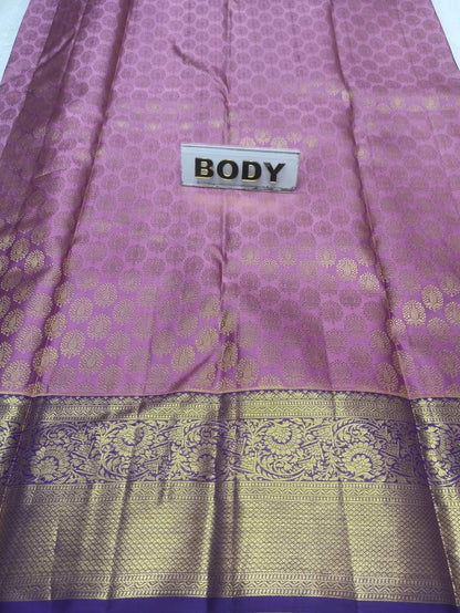 Pure Kanchipuram Silk Saree.