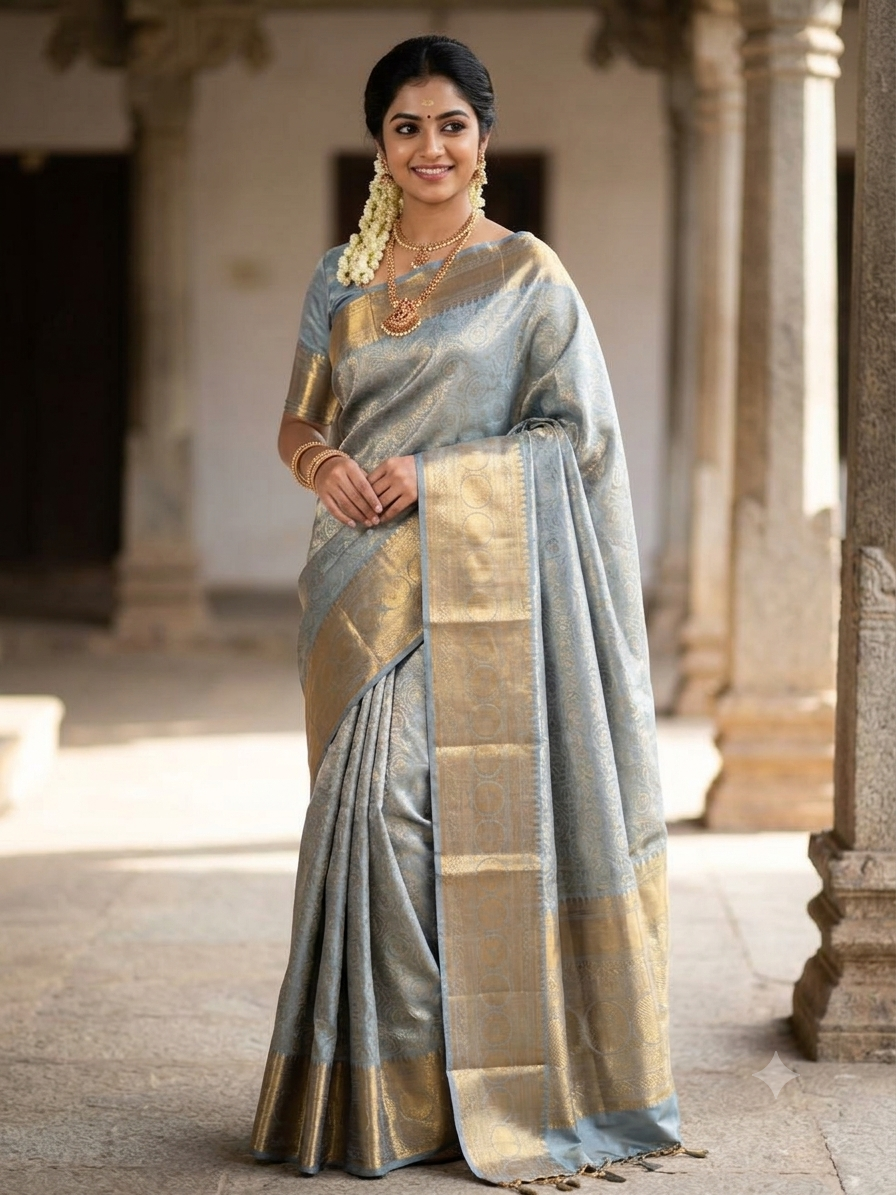 Pure Kanchipuram Silk Saree