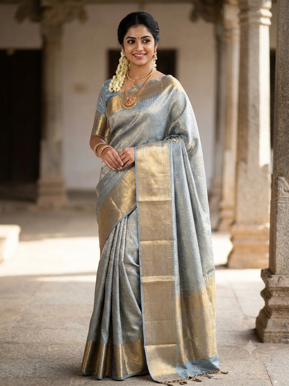 Pure Kanchipuram Silk Saree