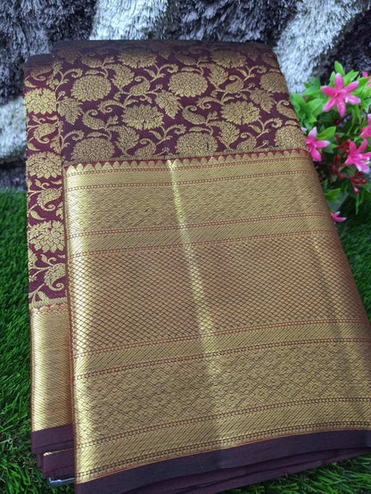 Pure Kanchipuram Silk Saree.