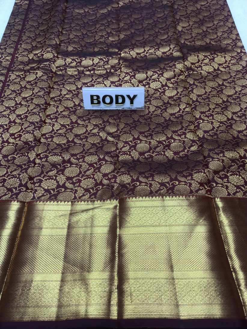 Pure Kanchipuram Silk Saree.