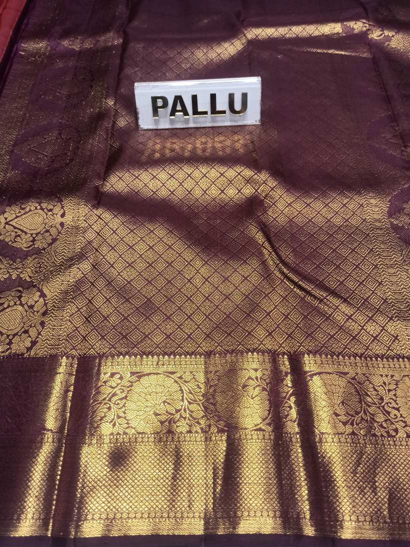 Pure Kanchipuram Silk Saree.