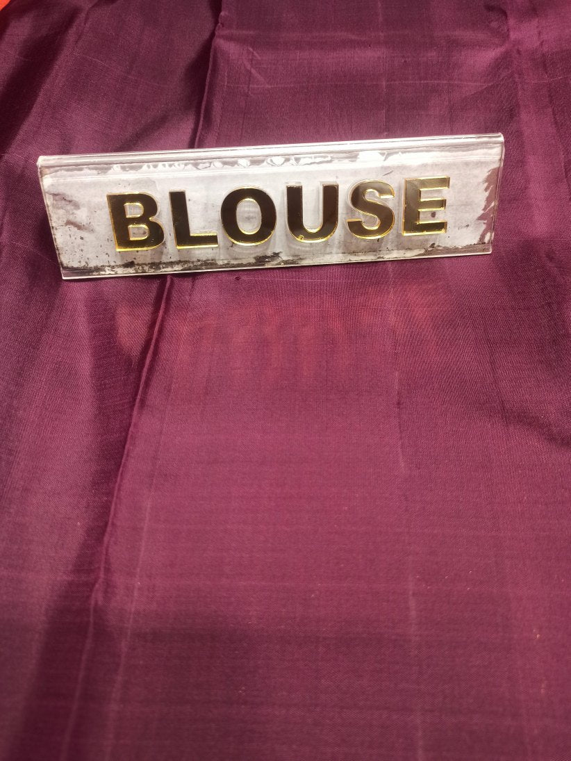 Pure Kanchipuram Silk Saree.