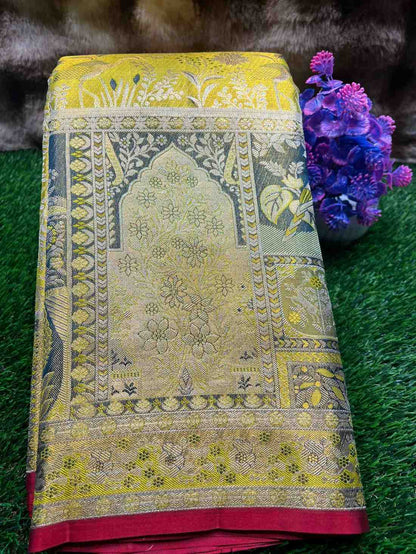 Pure Kanchipuram Silk Saree.