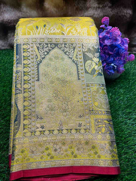 Pure Kanchipuram Silk Saree.