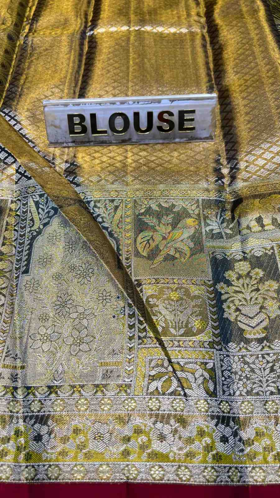 Pure Kanchipuram Silk Saree.