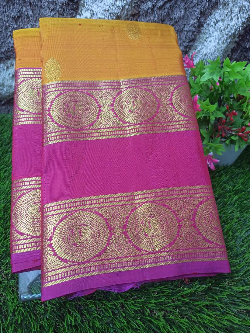 Pure Kanchipuram Silk Saree.