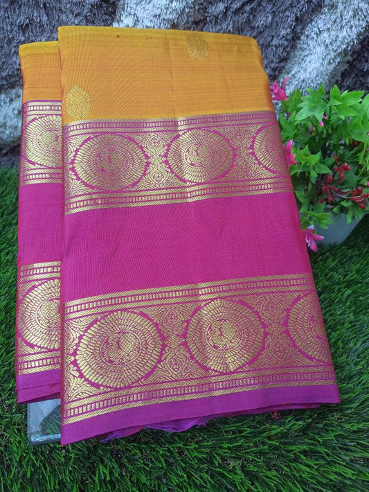 Pure Kanchipuram Silk Saree.