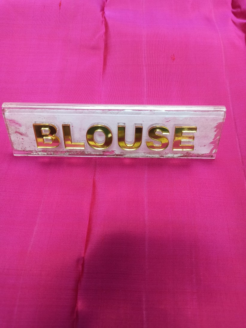 Pure Kanchipuram Silk Saree.