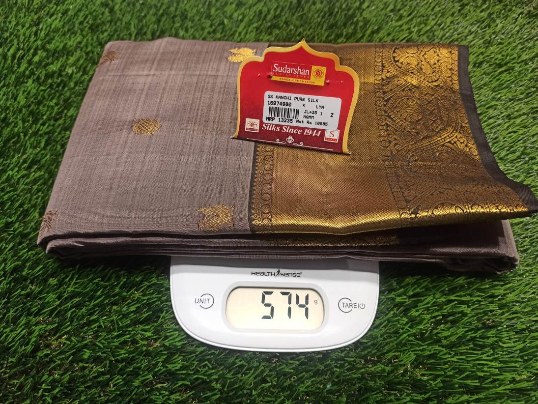 Pure Kanchipuram Silk Saree.