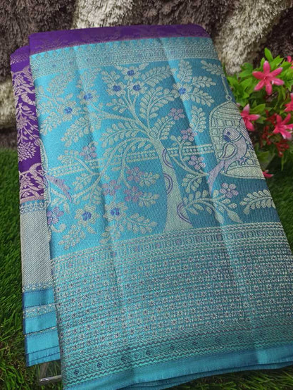 Pure Kanchipuram Silk Saree.