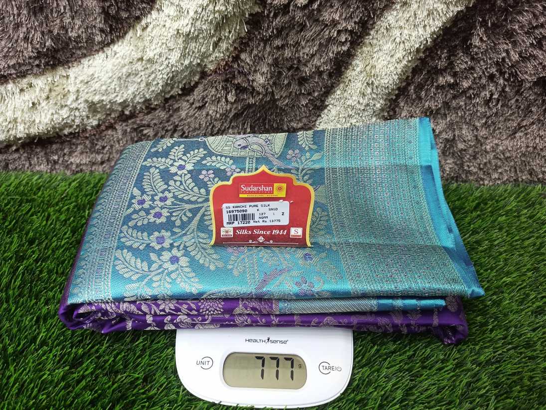 Pure Kanchipuram Silk Saree.