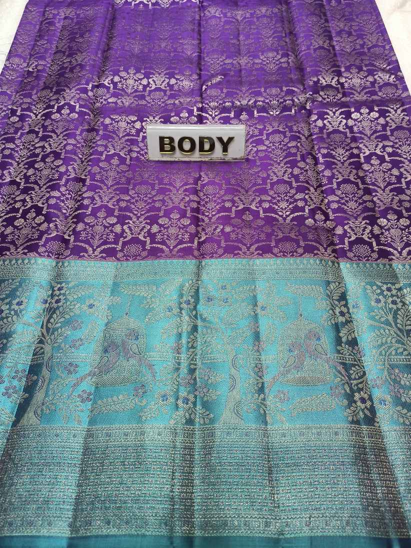 Pure Kanchipuram Silk Saree.