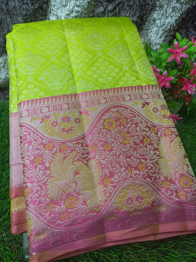 Pure Kanchipuram Silk Saree.
