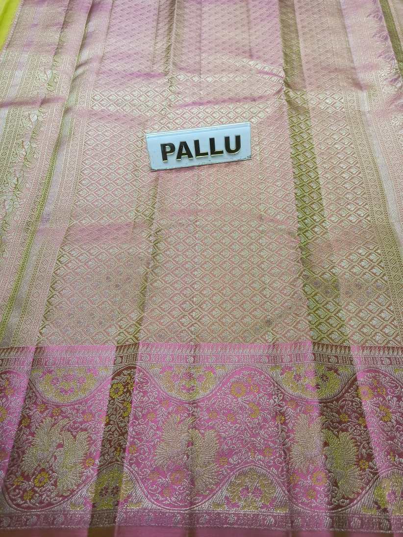 Pure Kanchipuram Silk Saree.