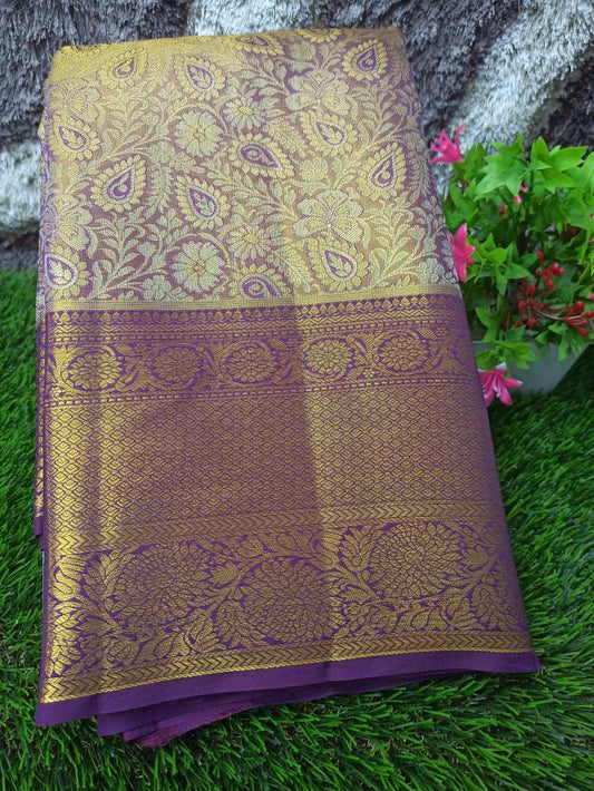 Pure Kanchipuram Silk Saree.